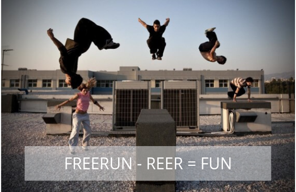 Freenrunles in Arnhem - Nóg meer Freerun-fun!