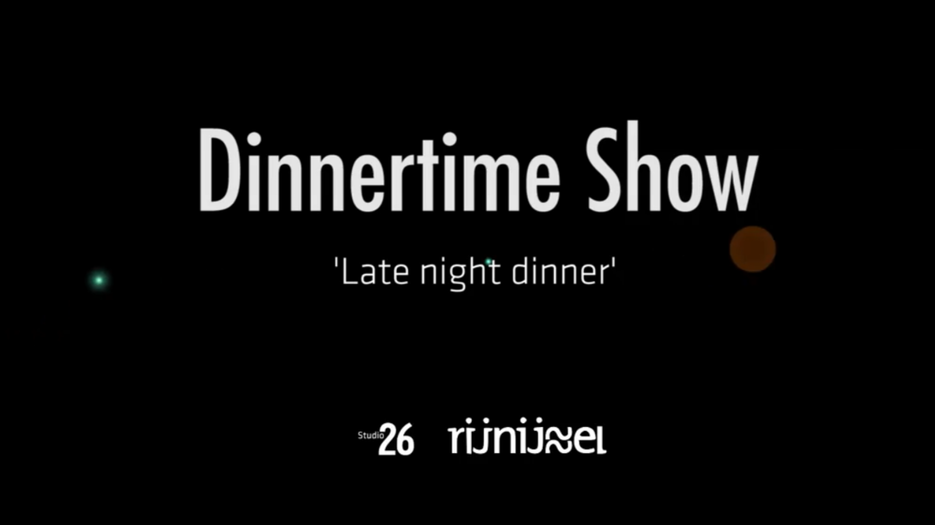 Studenten verzorgen met dagelijkse Dinnertime Show een online alternatief voor Dinnershow Goud.png