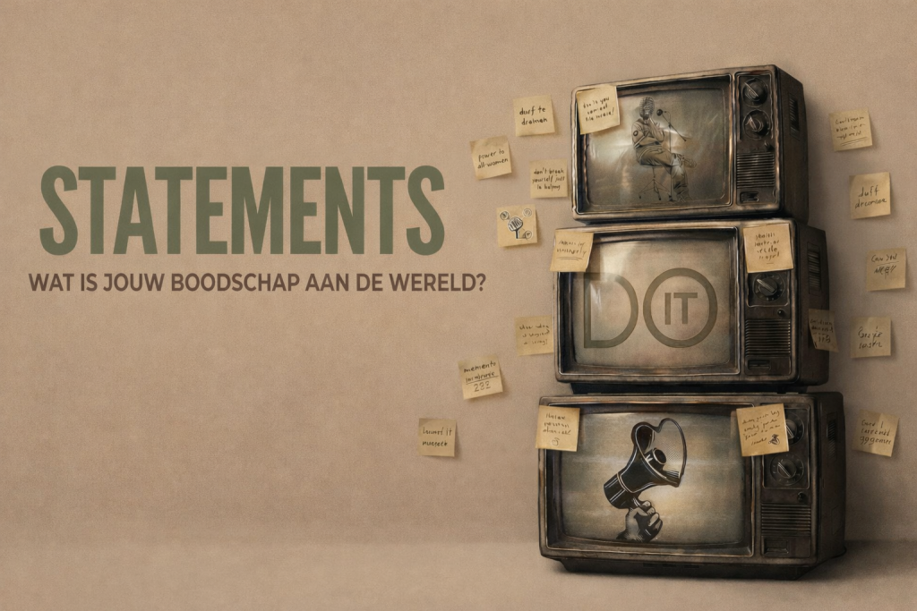 Studio26 Onderwijs - eigenwerk voorstelling 2026 - statements